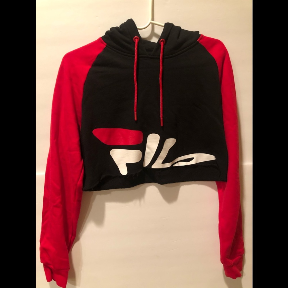 Fila cropped sweatshirt